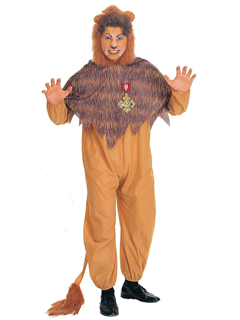 Mens Wizard Of Oz Plus Size Cowardly Lion Costume - HalloweenCostumes4U.com - Adult Costumes