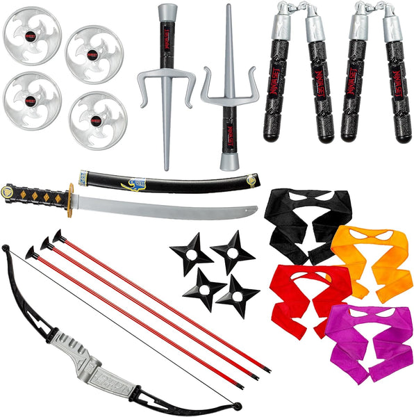 Kids Ninja Weapon Accessory Set - HalloweenCostumes4U.com - Costume Props & Accessories