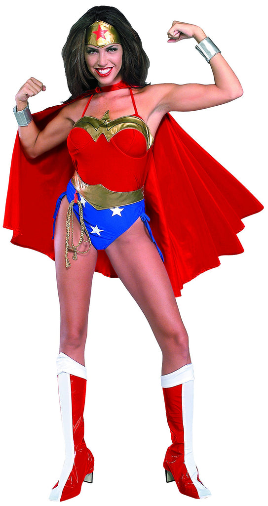 Womens DC Comics Wonder Woman Costume - HalloweenCostumes4U.com - Adult Costumes