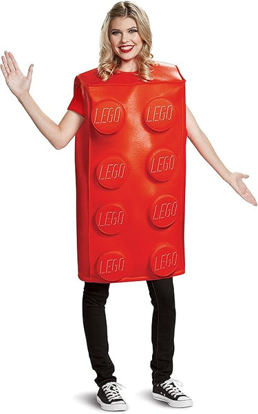 Adults Red Lego Brick Costume