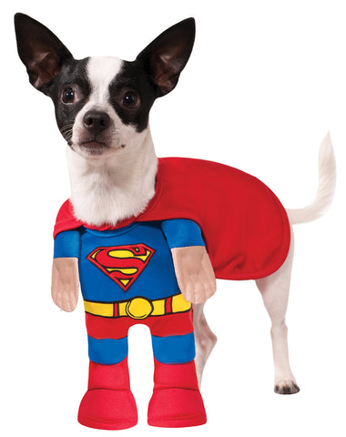 Pets DC Comics Superman Costume - HalloweenCostumes4U.com - Pet Costumes & Accessories