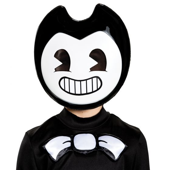 Máscara de media cara de Bendy &amp; the Ink Machine para niños