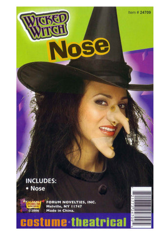 Witch Nose Costume Accessory - HalloweenCostumes4U.com - Costume Props & Accessories