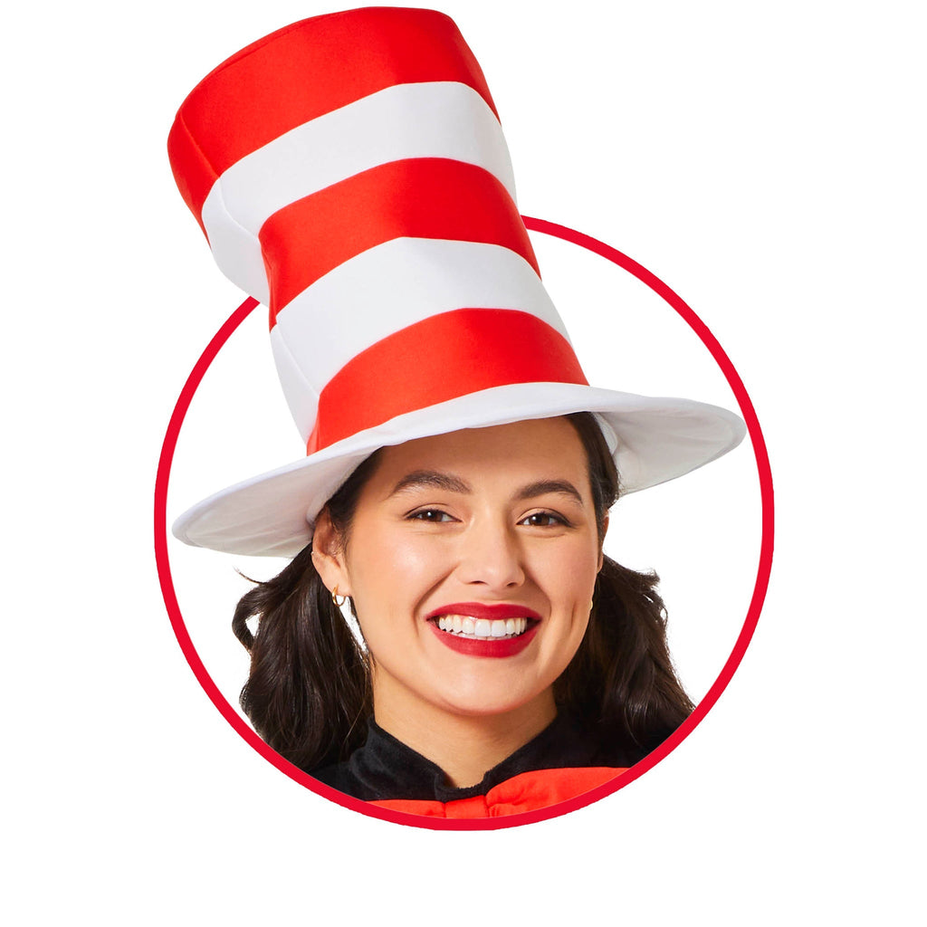 Adults Dr. Seuss Cat In The Hat - HalloweenCostumes4U.com - Costume Props & Accessories