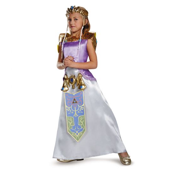 Girls Nintendo The Legend of Zelda Deluxe Zelda Costume