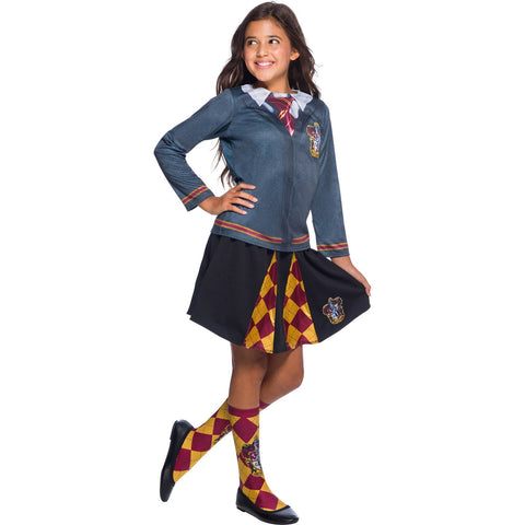 Girls Harry Potter Gryffindor Skirt Costume Accessory - HalloweenCostumes4U.com - Costume Props & Accessories