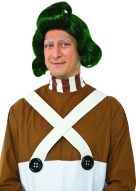 Adults Willy Wonka & The Chocolate Factory Oompa Loompa Wig - HalloweenCostumes4U.com - Costume Props & Accessories