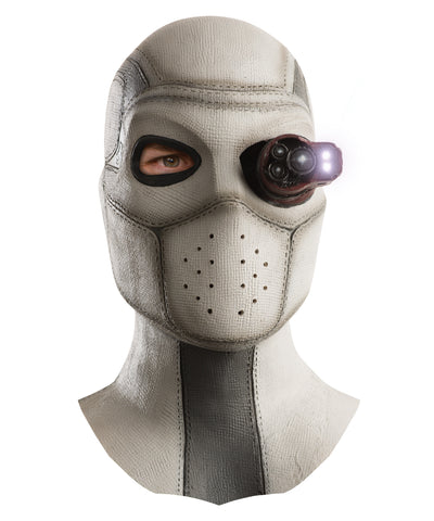 DC Comics Deluxe Deadshot Overhead Lighted Latex Mask - HalloweenCostumes4U.com - Costume Props & Accessories