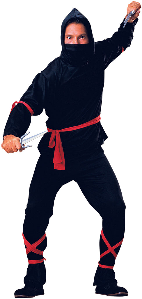 Mens Black Ninja Costume