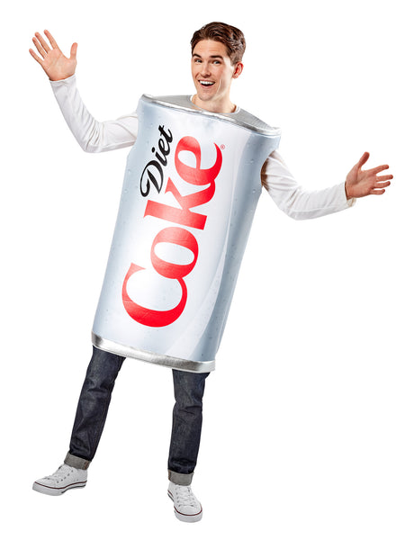 Adults Coca Cola Diet Coke Can Costume - Halloween Costumes 4U - Adult ...