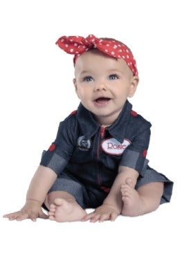 Infants/Toddlers Rosie the Riveter Costume