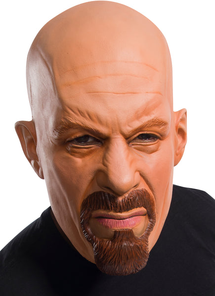 WWE Stone Cold Steve Austin Deluxe Overhead Latex Costume Mask - HalloweenCostumes4U.com - Costume Props & Accessories