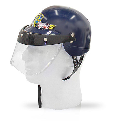 Kids Police Helmet - HalloweenCostumes4U.com - Costume Props & Accessories