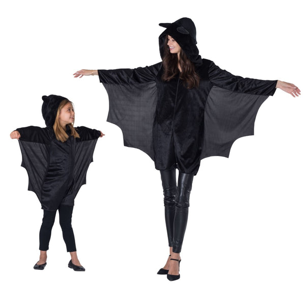 Adults Black Bat Costume - HalloweenCostumes4U.com - Adult Costumes