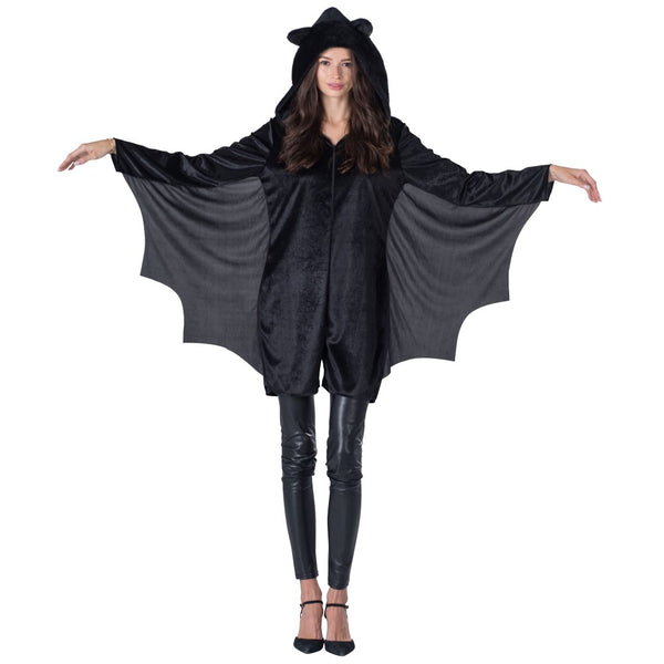 Adults Black Bat Costume - HalloweenCostumes4U.com - Adult Costumes