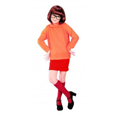 Girls Scooby Doo Velma Costume Halloween Costumes 4U Kids Costumes