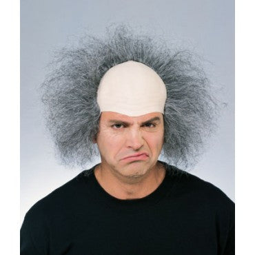 Bald Old Man Headpiece - HalloweenCostumes4U.com - Costume Props & Accessories