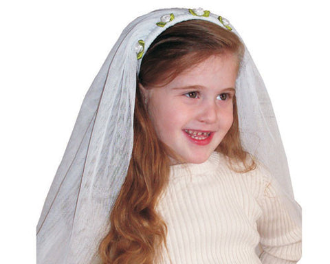 Girls Bride Veil - HalloweenCostumes4U.com - Costume Props & Accessories