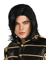 Michael Jackson Costume Accessory Kit, Wig, Sunglasses, Glove and Hat -  Licensed