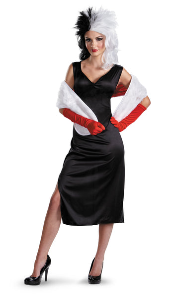 Women's Disney Cruella de Vil Costume - HalloweenCostumes4U.com - Adult Costumes