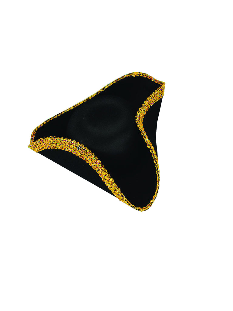 Halloween Costume Hats Deluxe Tri-Corner Hat - HalloweenCostumes4U.com - Costume Props & Accessories