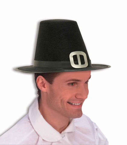 Costume Hats Pilgrim Costume Hat - HalloweenCostumes4U.com - Costume Props & Accessories