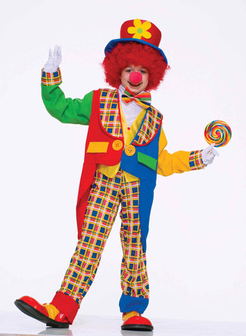 Clown Costumes Childs Deluxe Clown Halloween Costume - HalloweenCostumes4U.com - Kids Costumes