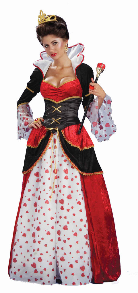 Womens Queen of Hearts Costume - HalloweenCostumes4U.com - Adult Costumes