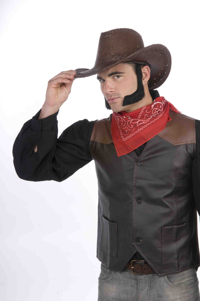 Cowboy Costume Chaps Adult Size - HalloweenCostumes4U.com - Costume Props & Accessories