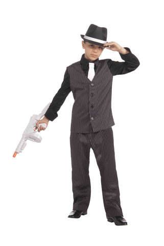 Deluxe 20's Gangster Costume for Children - HalloweenCostumes4U.com - Kids Costumes