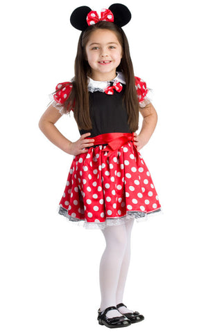 Girls Charming Miss Mouse Costume - HalloweenCostumes4U.com - Kids Costumes