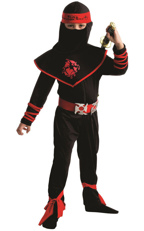 Boys Ninja Warrior Costume - HalloweenCostumes4U.com - Kids Costumes