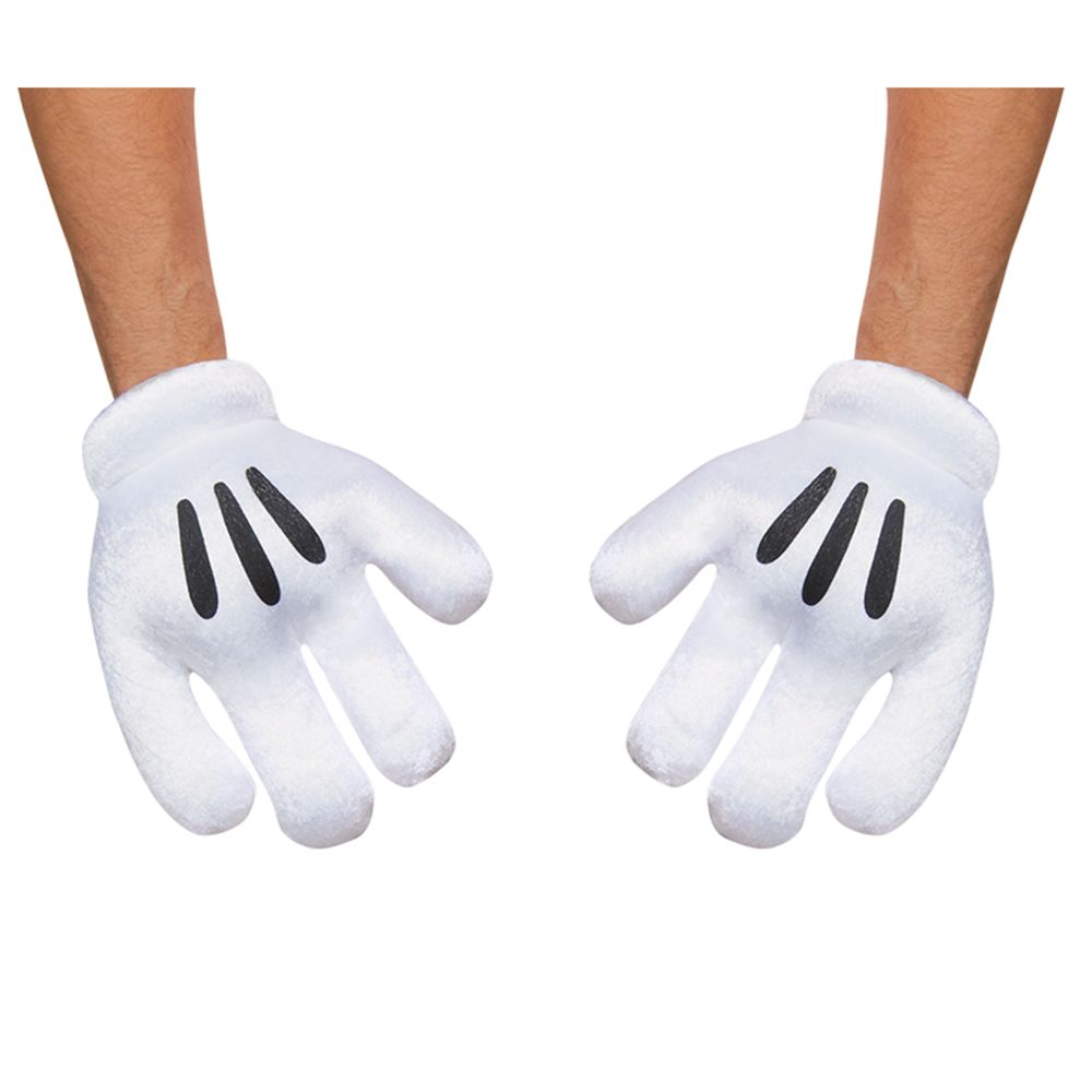 Adults/Teens Disney Mickey Mouse Costume Gloves - HalloweenCostumes4U.com - Costume Props & Accessories