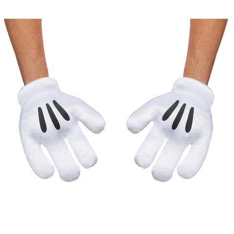 Adults/Teens Disney Mickey Mouse Costume Gloves - HalloweenCostumes4U.com - Costume Props & Accessories