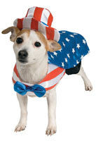 Patriotic American Dog Costume - HalloweenCostumes4U.com - Pet Costumes & Accessories