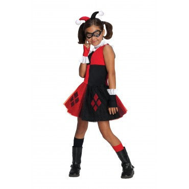 Girls Batman Harley Quinn Costume - HalloweenCostumes4U.com - Kids Costumes