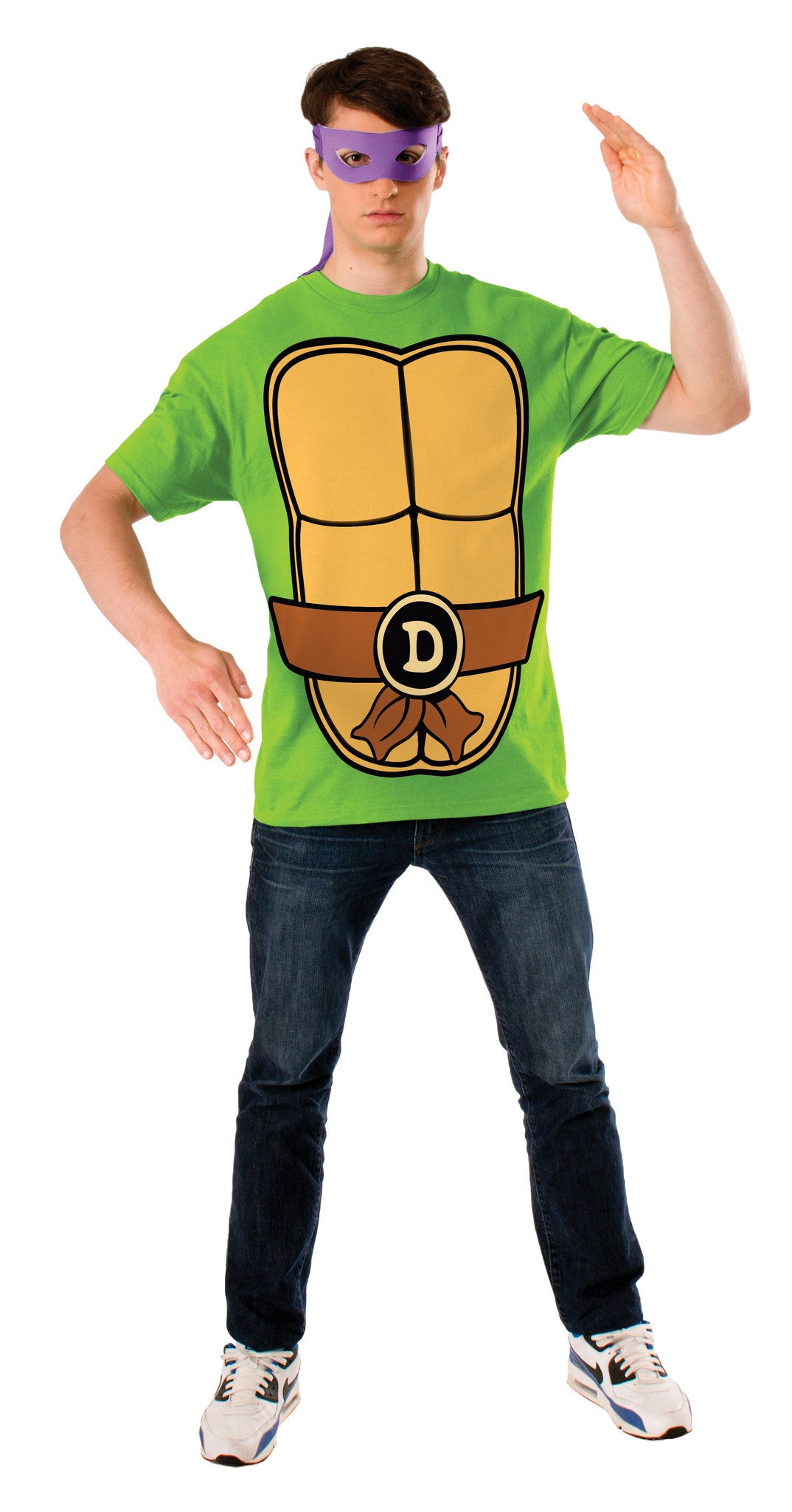 Fantasia Donatello Tartaruga Ninja-Boys Donatello Muscle Costume Tee
