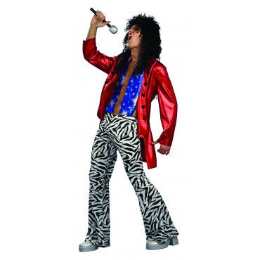 Mens Heavy Metal Rock Star Costume - HalloweenCostumes4U.com - Adult Costumes